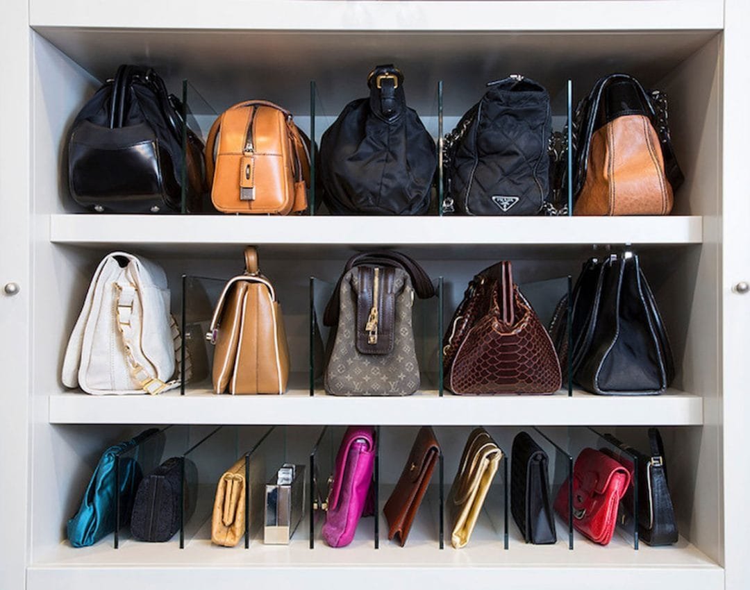 Best ways store purses Bag Vanity